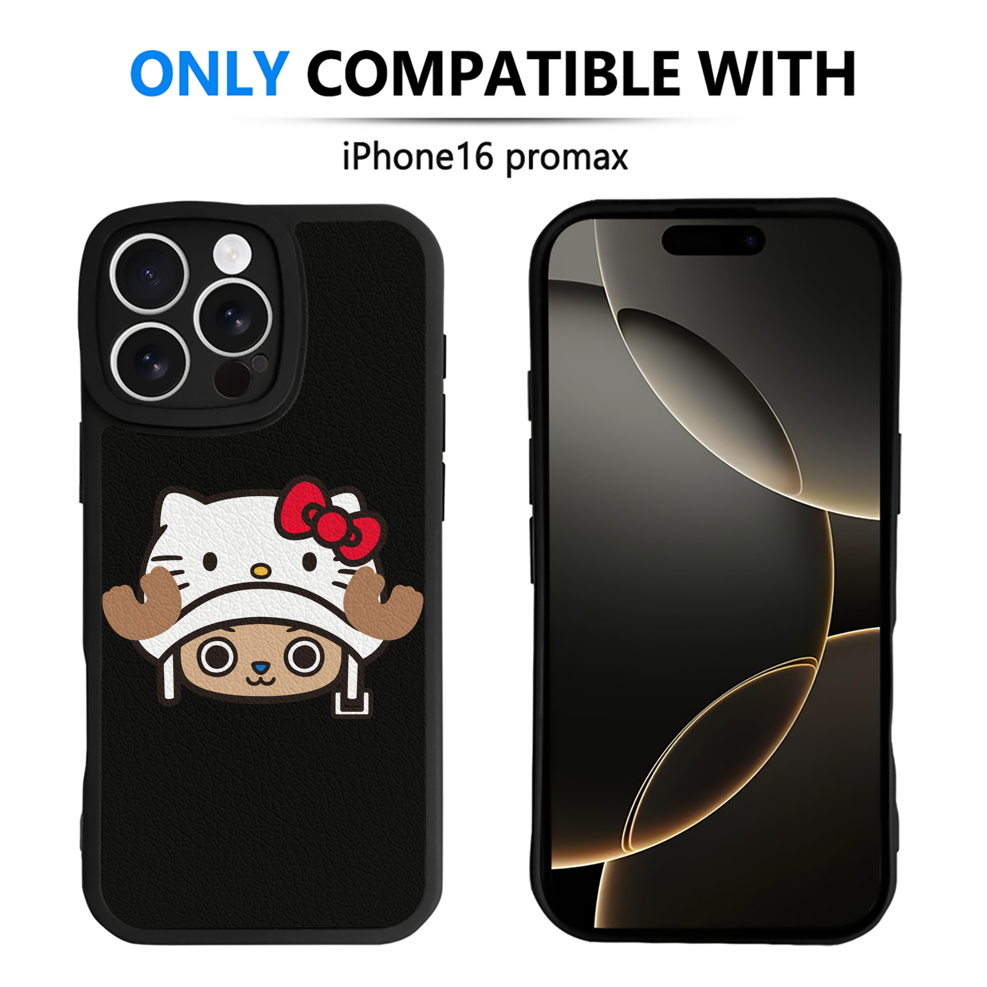 （画像用） Hello Kitty ハローキティ 【iPhone 16シリーズ対応】シリコンスマホケース（レザー調） 材質：シリコン